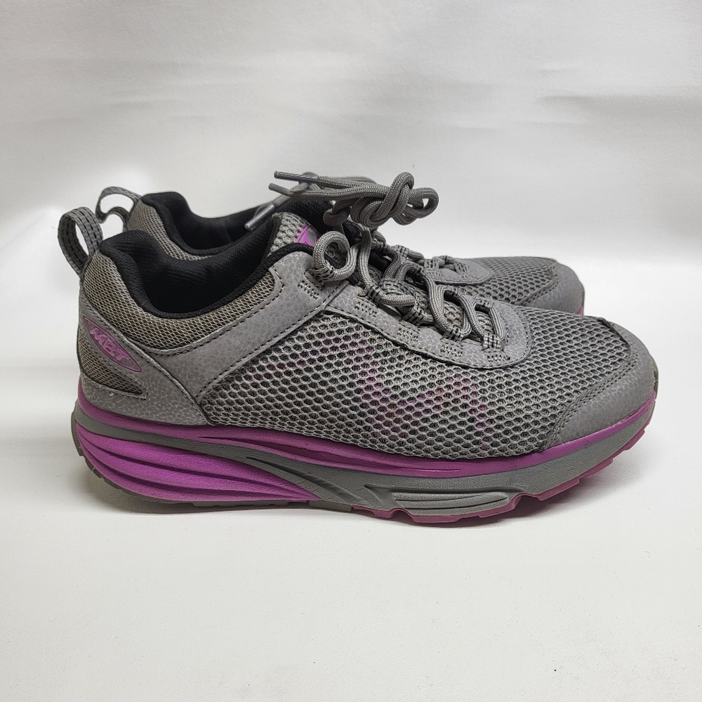 Mbt Womens Colorado 17 Walking Shoes Gray 702012-1123Y Lace Up Low Top Mesh Sz8. - Picture 3 of 6